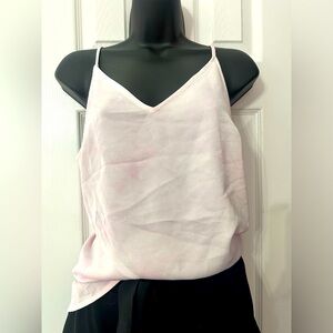 Pink & white tie dye tank from A New Day size small Target